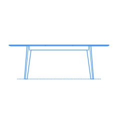 Furniture Dining Tables Ikea Barkarby Extendable Table Stencil Svg Vector, Free Vectors File